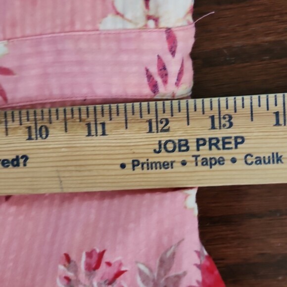 LoveShackFancy Salma Puff-Sleeve Cotton Maxi Dress, Pink, Size 0 - Picture 12 of 12